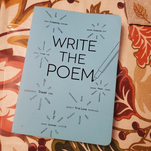 Blue 'Write the Poem' Notebook - Picture 1 of 5